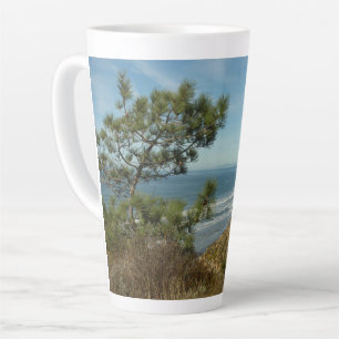Caneca De Café Latte Paisagem de Torrey Pine e Costa da Califórnia