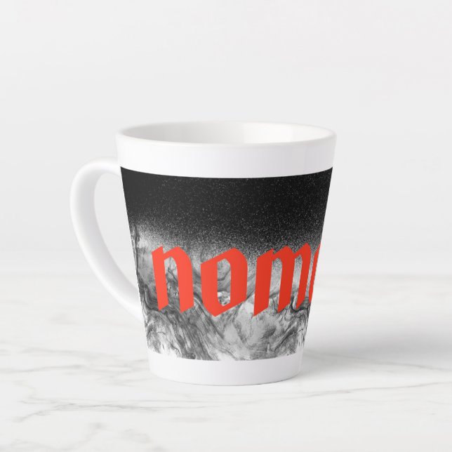 Caneca De Café Latte Paisagem Latte Mug (Ângulo esquerdo)