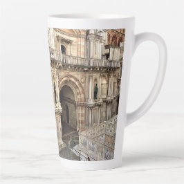 Caneca De Café Latte PALÁCIO DE CACHORRO INTERNO, segundo DE VENICE ITÁ