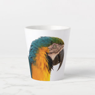 Caneca De Café Latte Papagaio