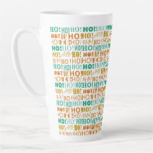 Papais noeis Jolly Christmas HO! Hei! Hei! Verde e