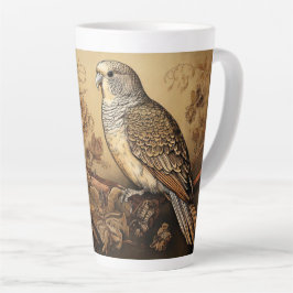 Caneca De Café Latte Paquim em tons Sepia