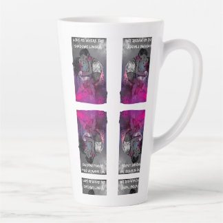 Caneca De Café Latte Para aqueles que se apaixonam onde a luz se atreve