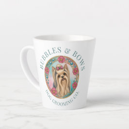 Caneca de Café Latte para Cabeleireiro de Yorkshir