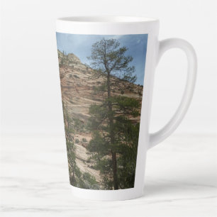 Caneca De Café Latte Paredes de Rocha Desgastadas no Parque Nacional Zi