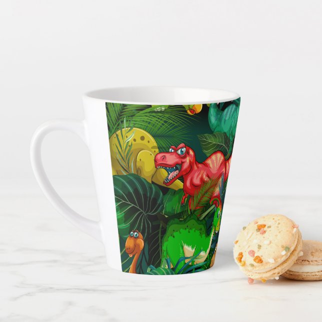 Caneca De Café Latte Parque dos Dinossauros (In Situ)