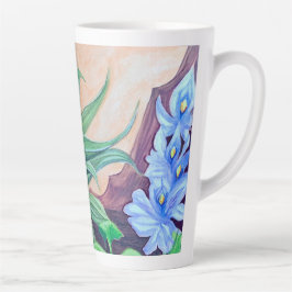 Caneca De Café Latte Partido das Plantas