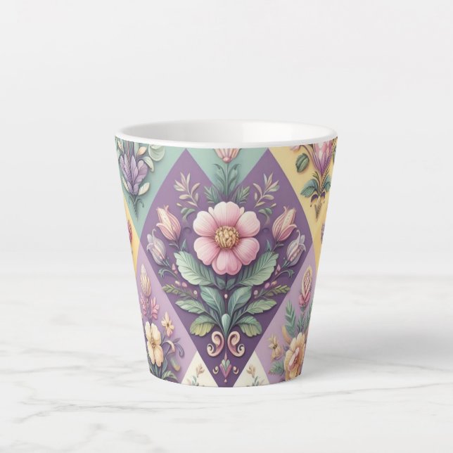 Caneca De Café Latte Páscoa (Frente)