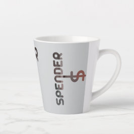 Caneca De Café Latte PASSAGEIRO Lateral Abstrato de Mug Trend Interior 