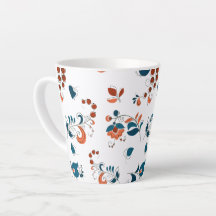 Pássaros e Berries em estilo russo