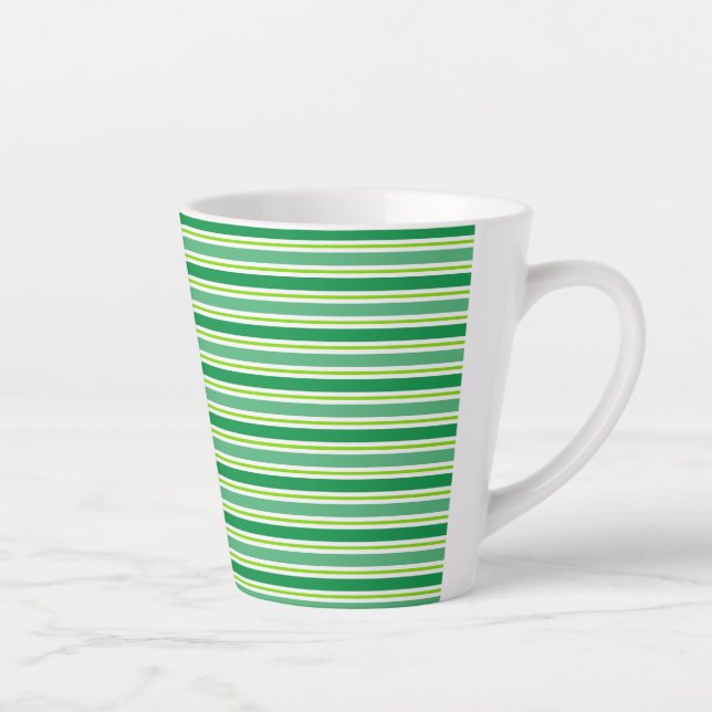 Caneca De Café Latte Paterno de Dia de Patrick. (Direita)
