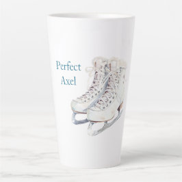 Caneca De Café Latte Patins de gelo Axel