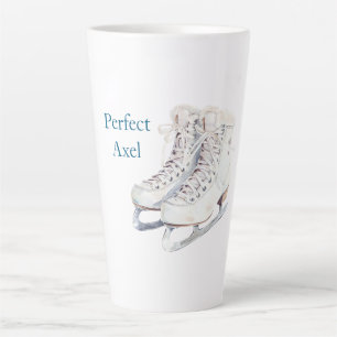 Caneca De Café Latte Patins de gelo Axel