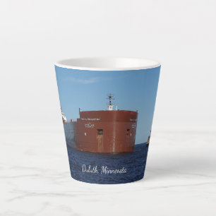 Caneca De Café Latte Paul R. Tregurtha Duluth latte
