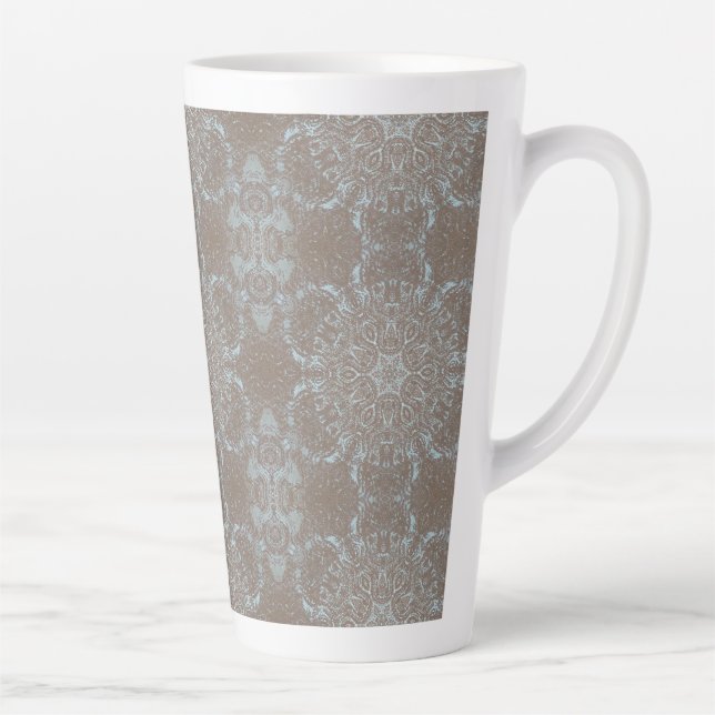 Caneca De Café Latte Pedra de Arte Natural e Areia (Direita)