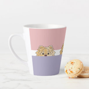 Caneca De Café Latte "Peek a Boo" 