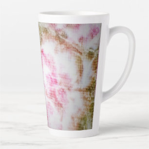 Caneca De Café Latte Peony Bliss