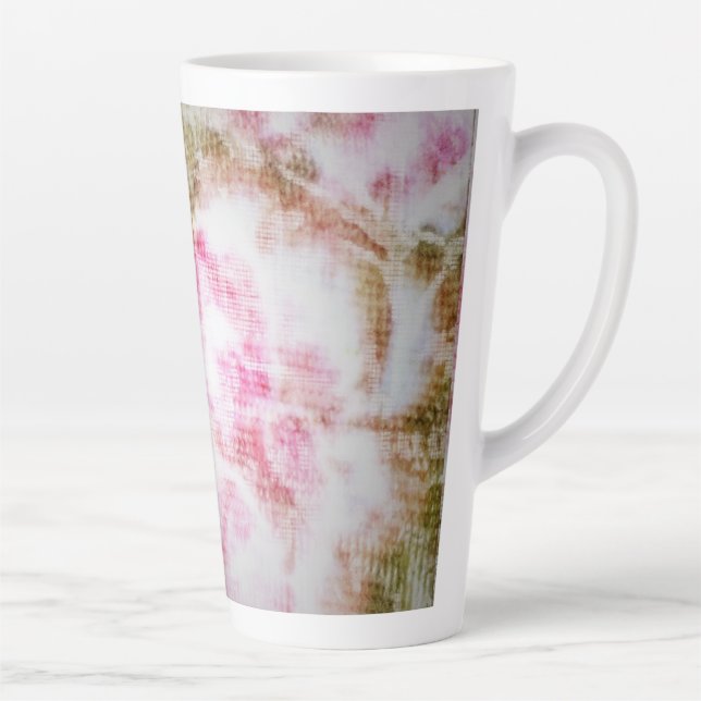 Caneca De Café Latte Peony Bliss (Direita)