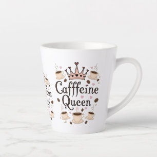 Caneca De Café Latte Pequena lama de café, 12 oz para amantes de café