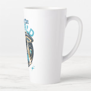 Caneca De Café Latte Perde-se com este belo trabalho