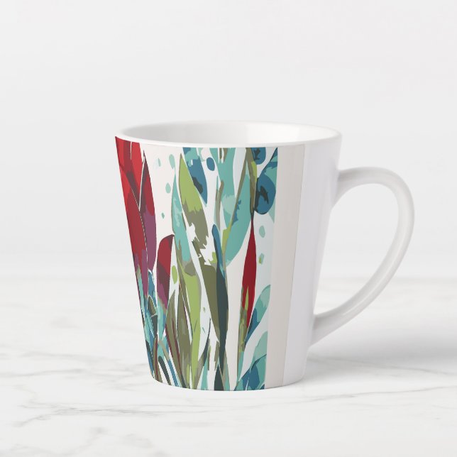 Caneca De Café Latte Perfect Poppy (Direita)