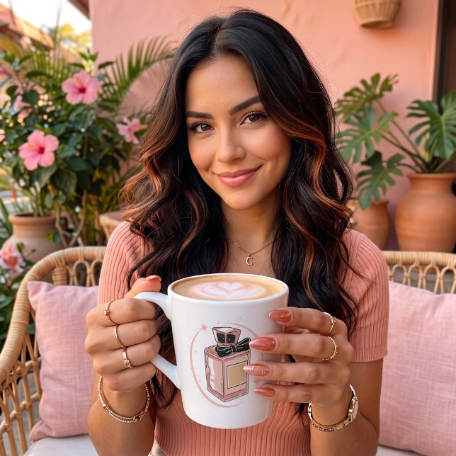 Caneca De Café Latte Perfume (Criador carregado)