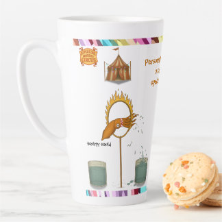 Caneca De Café Latte Personalise: Squirty squid