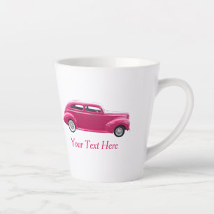 Caneca De Café Latte Personalizado 1940 Famous American Make Sedan