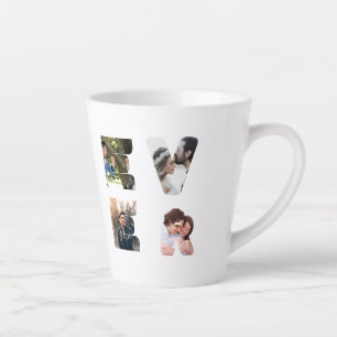 Caneca De Café Latte Personalizado moderno 11 fotografia Melhor pai de