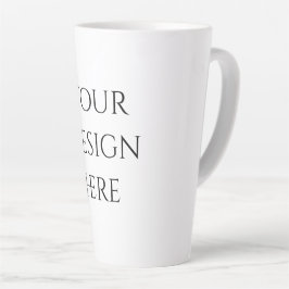 Caneca De Café Latte Personalizar ou Customizar