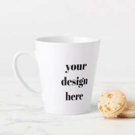 Caneca De Café Latte Personalizar ou personalizar