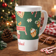 Personalized Christmas Baking Pattern