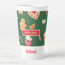 Personalized Christmas Baking Pattern