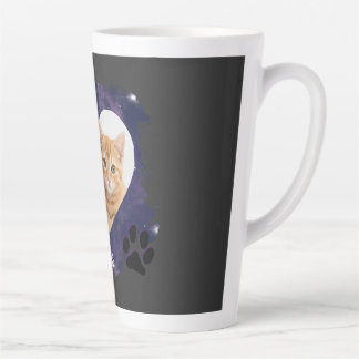 Caneca De Café Latte Personalized Photo Pet Latte Mug