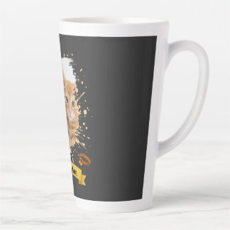 Caneca De Café Latte Personalized Photo Pet Mug