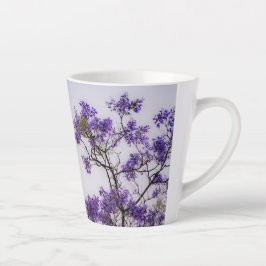 Caneca De Café Latte Personalized “You Are Awesome” Jacaranda Sky