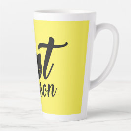 Caneca De Café Latte Pessoa de Cat