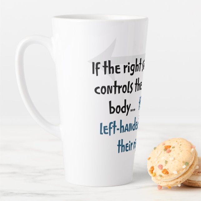 Caneca De Café Latte pessoas esquerdas (In Situ)