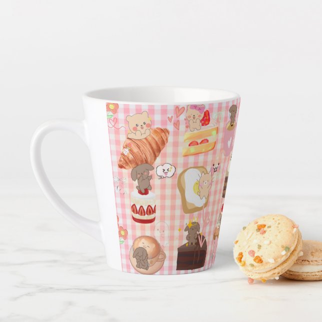 Caneca De Café Latte pet cafe (In Situ)