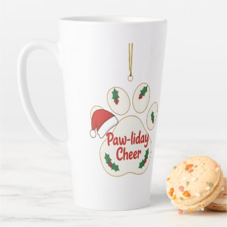 Caneca De Café Latte Pet lovers’ favorite — a paw print 
