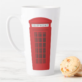 Caneca De Café Latte Phone Box
