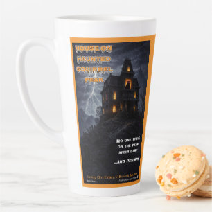 Caneca De Café Latte Pico de Esquilo Assombrado Paródia