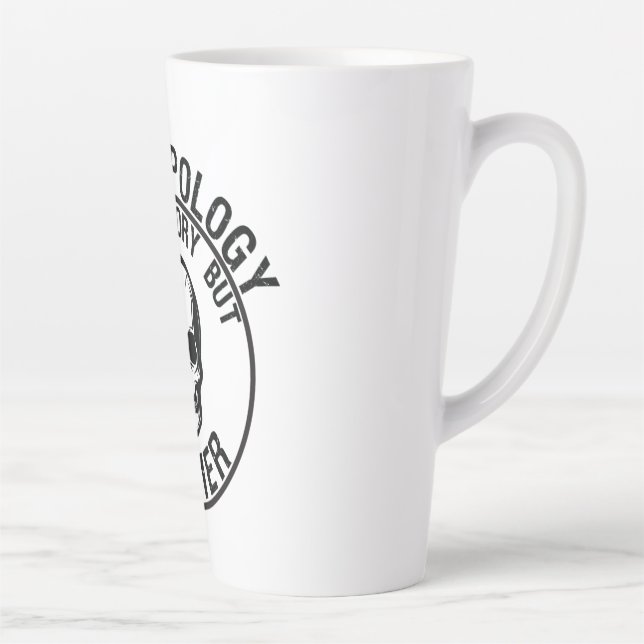 Caneca De Café Latte pikulalauderi (Direita)