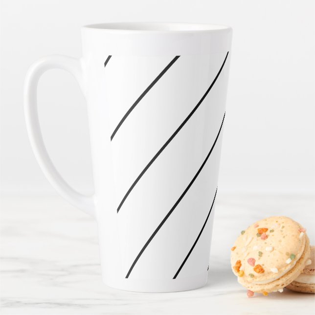 Caneca De Café Latte Pilares    negrosLata grande (In Situ)