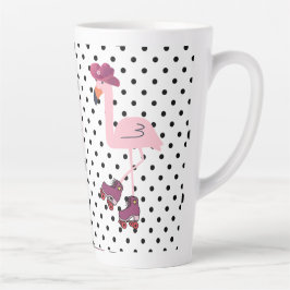 Caneca De Café Latte pink garza