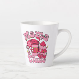 CANECA DE CAFÉ LATTE PINK MAMA CLAUS LATTE MUG