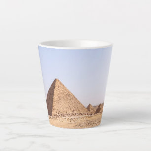 Caneca De Café Latte Pirâmides de Gizé