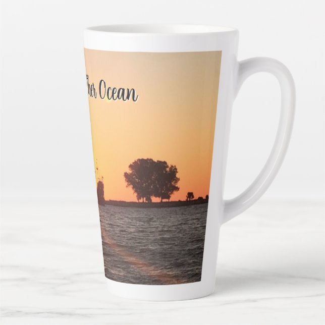 Caneca De Café Latte Pirate Soul (Direita)