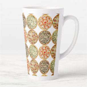 Caneca De Café Latte Pizza deleta Latte Mug
