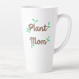 Caneca De Café Latte Planta Mãe Mug